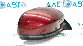 Right side mirror Jeep Cherokee KL 14-18 7+6 pins, turn signal, heating, backlight, red, worn