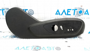 Passenger seat trim side right Lincoln MKZ 13-16 black, worn