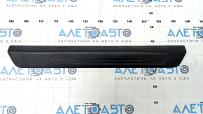 Door sill trim outer front left Audi Q5 80A 18- black, scratches