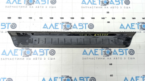 Door sill trim outer front left Audi Q5 80A 18- black, scratches
