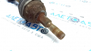 Drive axle shaft front left Lincoln MKZ 13-16 hybrid, rusty