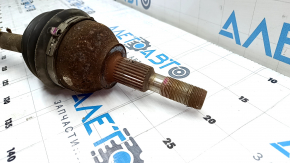 Drive axle shaft front right Lincoln MKZ 13-16 hybrid, rusty