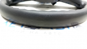 Naked steering wheel Nissan Rogue 21-23 rubber black Japan built, worn