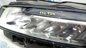 Headlight front left complete Nissan Rogue 21-23 LED SL, SV, Japan built, sand