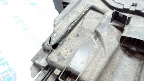 Front right headlight complete Nissan Rogue 21-23 LED SL, SV, Japan built, broken housing and mounts, cracks on glass, sand