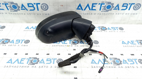 Side mirror right Nissan Rogue 21-23 BSM, SV Japan built, 7+1 pins, camera, BSM, turn signal, black