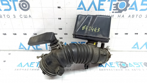 Air duct with resonator Toyota Camry v40 2.4, hybrid, broken guide
