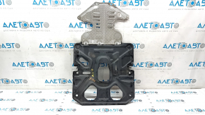 Rear underbody protection Mazda 3 14-18 BM metal, with heat shield