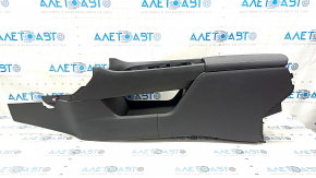 Console central armrest Nissan Rogue 21 leather black S, SV Japan built, armrest tears, scratches