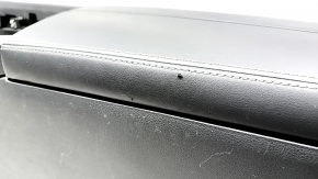 Console central armrest Nissan Rogue 21 leather black S, SV Japan built, armrest tears, scratches