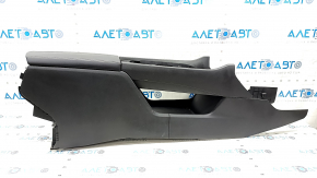 Console central armrest Nissan Rogue 21 leather black S, SV Japan built, armrest tears, scratches