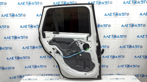 Door assembly rear left BMW X1 F48 16-22 white A96﻿, dried out seal, dent