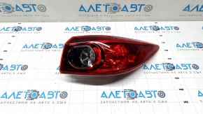 Lamp outer wing right Mazda 3 14-18 BM halogen, scratches