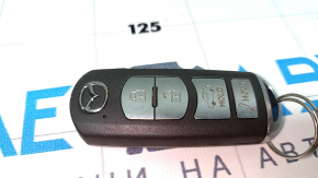 Mazda 3 14-18 BM 4 button key, scratches on buttons