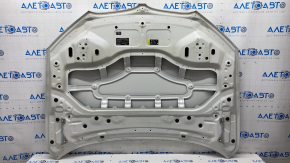 Bare hood BMW X1 F48 16-22 aluminum, white A96, bumpers