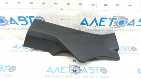 Door sill trim rear right Nissan Rogue 21-23 black Japan built, scratches