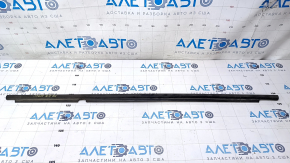 Door-glass molding, center rear left, Toyota Highlander 2001-2007