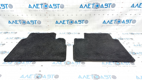 Set of floor mats Nissan Rogue 21-23 cloth, black