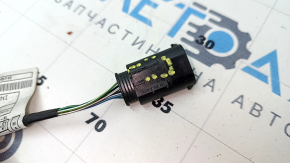Wiring of the front bumper BMW X1 F48 16-19 for parking sensors, broken fastening
