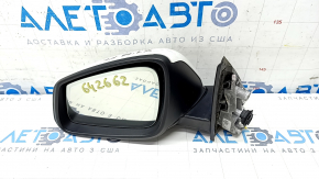 Side mirror left BMW X1 F48 16-22 white, 5 pins, turn signal, auto-dimming