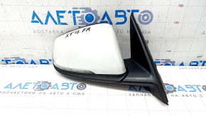 Side mirror right BMW X1 F48 16-22 white, 5 pins, turn signal