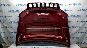 Hood bare Jeep Cherokee KL 19-21 aluminum, red PRV, bumpers