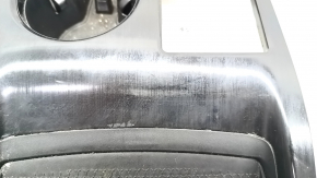 Center console cup holder trim Nissan Rogue 21-23 AWD Japan built, glossy black, scratches