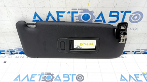 Right visor BMW X1 F48 16-22 black, without hook, broken plug