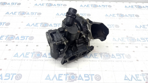 Cooling pump with thermostat housing assembly Audi Q5 80A 18- 2.0t fragment broken off