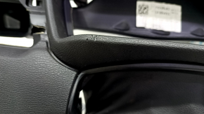 Torpedo front panel without AIRBAG BMW X1 F48 16-22 black under projection, scratches