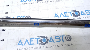 Molding door-glass central front left Lexus ES350 07-12 chrome, scuffs