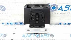 Front light BMW X1 F48 16-22 black, for panorama with SOS button