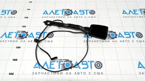 Front left seat belt latch VW Tiguan 09-17 black