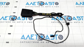 Front left seat belt latch VW Tiguan 09-17 black