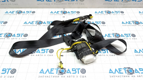 Passenger seat belt VW Tiguan 13-17 rest black with tensioner, driftwood