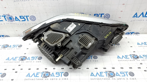Headlight front left complete BMW X1 F48 16-19 LED, sand, cobweb, scratch, crack in glass