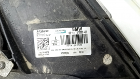 Headlight front left complete BMW X1 F48 16-19 LED, sand, cobweb, scratch, crack in glass