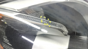 Headlight front left complete BMW X1 F48 16-19 LED, sand, cobweb, scratch, crack in glass