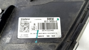 Front right headlight complete BMW X1 F48 16-19 LED, sand, cobweb, scratches