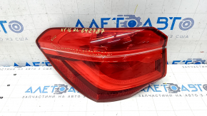 Light outer wing left BMW X1 F48 16-19 LED, air in glass, cracks