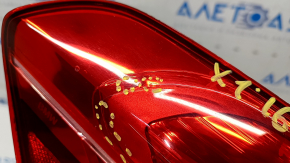 Light outer wing left BMW X1 F48 16-19 LED, air in glass, cracks