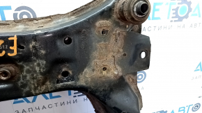 Front subframe Nissan Rogue 14-20 rusty, silent blocks torn