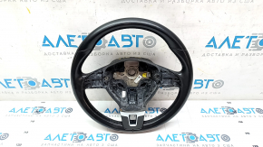 Naked steering wheel VW Tiguan 11-17 rest leather black, scratches