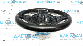Naked steering wheel VW Tiguan 11-17 rest leather black, scratches