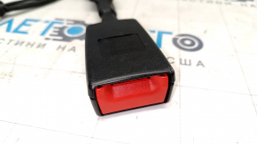 Driver's seat belt latch Ford Focus mk3 15-18 black with sensor, scuffs