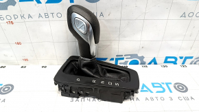Automatic transmission handle with shifter cover Ford Focus mk3 15-18 rest, rubber, black cover, worn