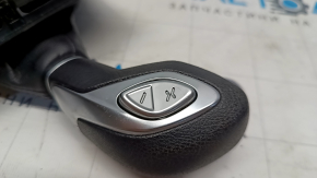 Automatic transmission handle with shifter cover Ford Focus mk3 15-18 rest, rubber, black cover, worn