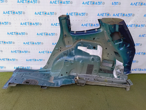 Quarter wing rear right VW Atlas 18 - sawed off, blue, painted, pokes
