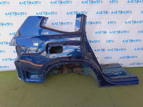 Quarter wing rear right VW Atlas 18 - sawed off, blue, painted, pokes