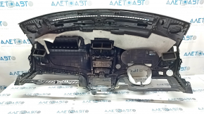 Torpedo front panel without AIRBAG Dodge Journey 11 - black, cracked mount, no fragment
